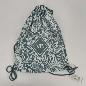 NWT Vera Bradley Paisly Print Drawstring Bag